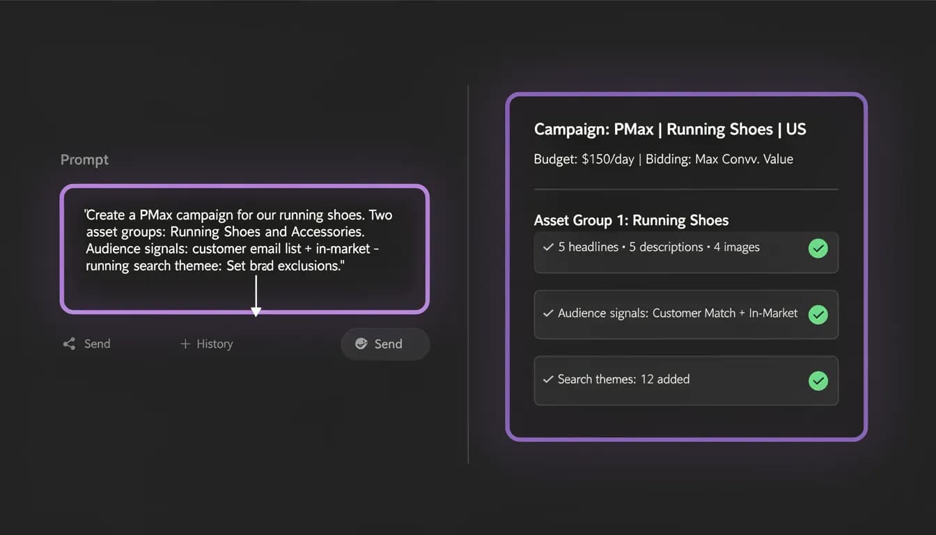 Performance Max Management — Allable Google Ads feature