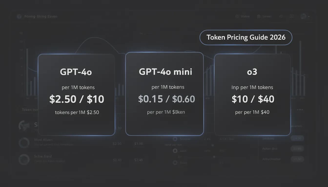 OpenAI API pricing 2026: koľko stojí token a koľko zaplatíte mesačne